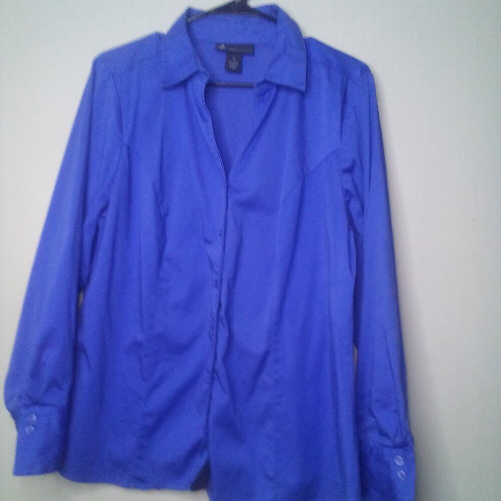 Lane Bryant Blue Blouse